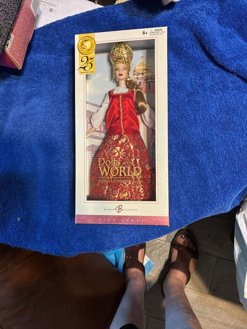 Barbie Dolls of the World Princess of Imperial Russia 25th Anniversary Doll